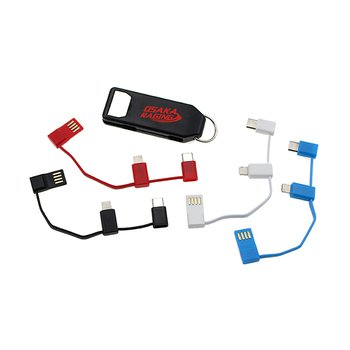 三合一創意手機架傳輸充電線H_3